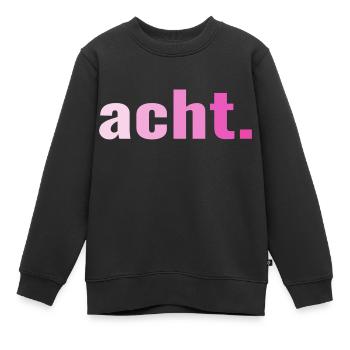 8. Geburtstag Acht 8 Jahre Geschenk - Kinder Premium Organic Sweatshirt - Schwarz - Vorne - AI Model Kid Female (0cm)