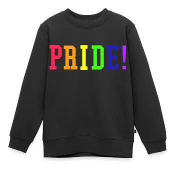Pride - Kinder Premium Organic Sweatshirt - Schwarz - Vorne - AI Model Kid Female (0cm)