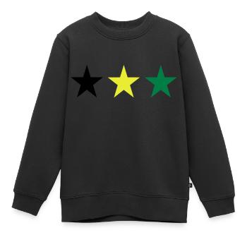 Jamaïque - Sweat Premium enfant bio - noir - Devant - AI Model Kid Female (0cm)