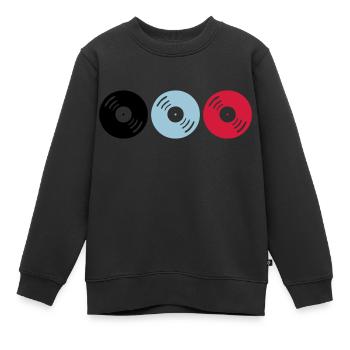 enregistrements 02 - Sweat Premium enfant bio - noir - Devant - AI Model Kid Female (0cm)