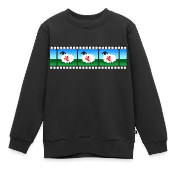 Das Schweigen der Lämmer - Kinder Premium Organic Sweatshirt - Schwarz - Vorne - AI Model Kid Female (0cm)