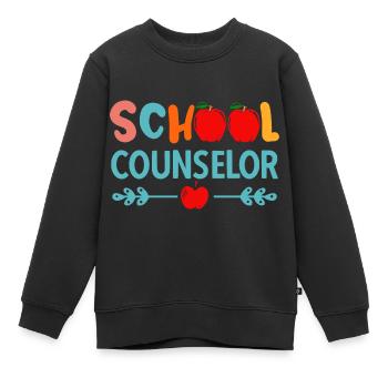 Back To School Lehrer Schule Vintage Schüler - Kinder Premium Organic Sweatshirt - Schwarz - Vorne - AI Model Kid Female (0cm)