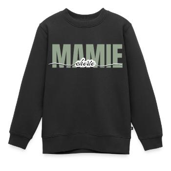 Granny Darling - Oma Geschenk - Kinder Premium Organic Sweatshirt - Schwarz - Vorne - AI Model Kid Female (0cm)