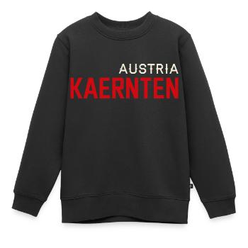 Autriche Carinthie Autriche Autriche - Sweat Premium enfant bio - noir - Devant - AI Model Kid Female (0cm)
