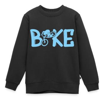 Bike - Kinder Premium Organic Sweatshirt - Schwarz - Vorne - AI Model Kid Female (0cm)