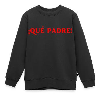 großartig Spanisch Sprache - Kinder Premium Organic Sweatshirt - Schwarz - Vorne - AI Model Kid Female (0cm)