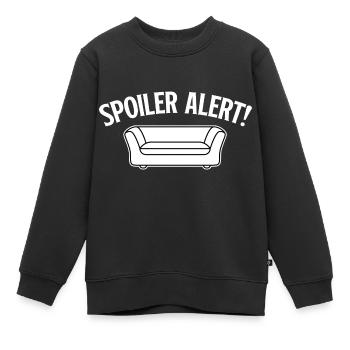 Movie Director Filmmaker Spoiler Alert Adult - Kinder Premium Organic Sweatshirt - Schwarz - Vorne - AI Model Kid Female (0cm)