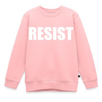 Resist - Sweat Premium enfant bio - rose - Devant - AI Model Kid Female (0cm)
