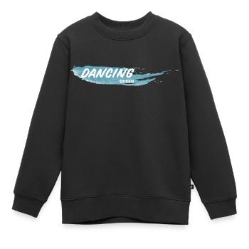 Dancing Dance Music - Kinder Premium Organic Sweatshirt - Schwarz - Vorne - AI Model Kid Female (0cm)