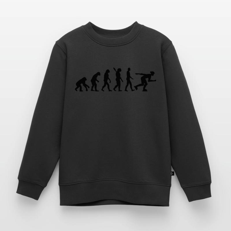 Evolution Inline Skating Kinder Premium Organic Sweatshirt