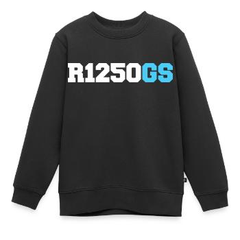 R1250GS Superbike Motorcycle Biker - Kinder Premium Organic Sweatshirt - Schwarz - Vorne - AI Model Kid Female (0cm)