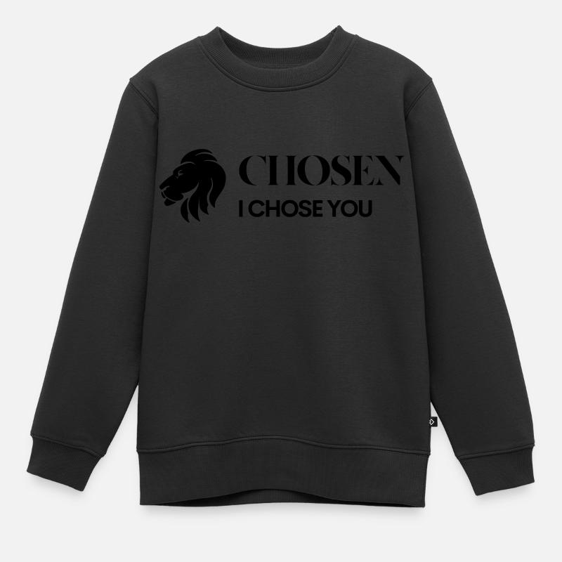 Logo noir sans arrière-plan - Sweat Premium enfant bio - noir