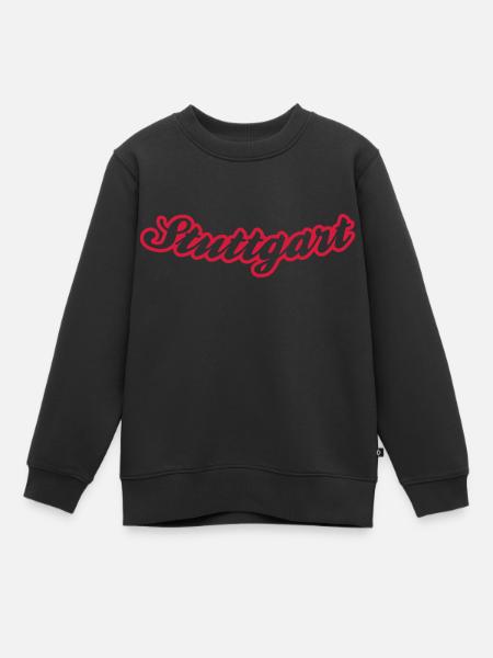 stuttgart - Kinder Premium Organic Sweatshirt - Schwarz