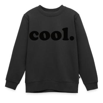 cool - Kinder Premium Organic Sweatshirt - Schwarz - Vorne - AI Model Kid Female (0cm)