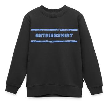 Profession Économiste d’entreprise - Sweat Premium enfant bio - noir - Devant - AI Model Kid Female (0cm)