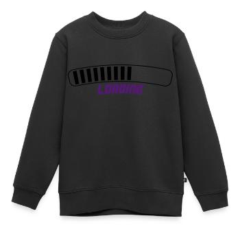 loading - Kinder Premium Organic Sweatshirt - Schwarz - Vorne - AI Model Kid Female (0cm)