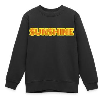 Sonnenschein - Kinder Premium Organic Sweatshirt - Schwarz - Vorne - AI Model Kid Female (0cm)