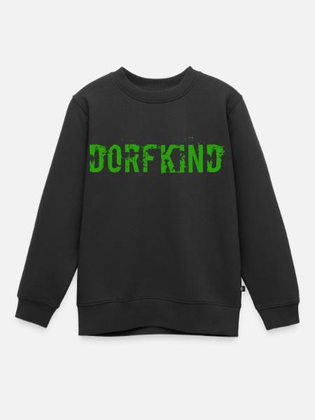 Dorfkind design - Kinder Premium Organic Sweatshirt - Schwarz