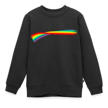 LGBTQ LGBTQ+ Pride Month Flag Design - Kinder Premium Organic Sweatshirt - Schwarz - Vorne - AI Model Kid Female (0cm)