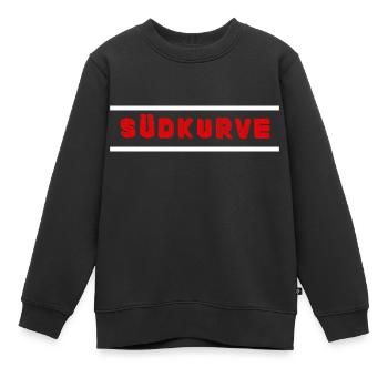 South Curve Munich Beam - Kids Premium Organic Sweatshirt - black - Front - AI Model Kid Female (0cm)
