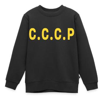 Union soviétique des républiques socialistes soviétiques Russie - Sweat Premium enfant bio - noir - Devant - AI Model Kid Female (0cm)