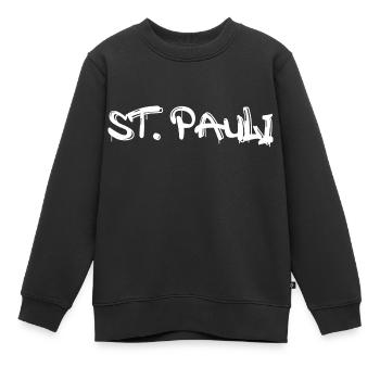 St. Pauli Hambourg - Sweat Premium enfant bio - noir - Devant - AI Model Kid Female (0cm)