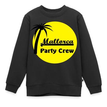 Mallorca Party Crew T-Shirts - Kinder Premium Organic Sweatshirt - Schwarz - Vorne - AI Model Kid Female (0cm)