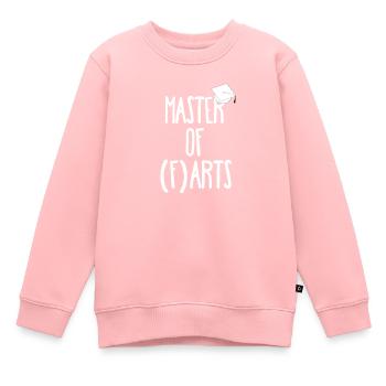 Master of (f) arts t-shirt - Kids Premium Organic Sweatshirt - rose - Front - AI Model Kid Female (0cm)