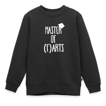 Master Of (F) Arts T-Shirt - Kinder Premium Organic Sweatshirt - Schwarz - Vorne - AI Model Kid Female (0cm)