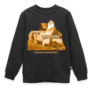 Rauenstein Schloss Pockau Erzgebirge Sachsen - Sweat Premium enfant bio - noir - Devant - AI Model Kid Female (0cm)