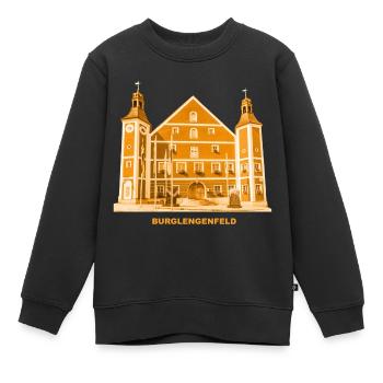 Burglengenfeld, Hôtel de ville, Haut-Palatinat, Schwandorf, Bavière - Sweat Premium enfant bio - noir - Devant - AI Model Kid Female (0cm)