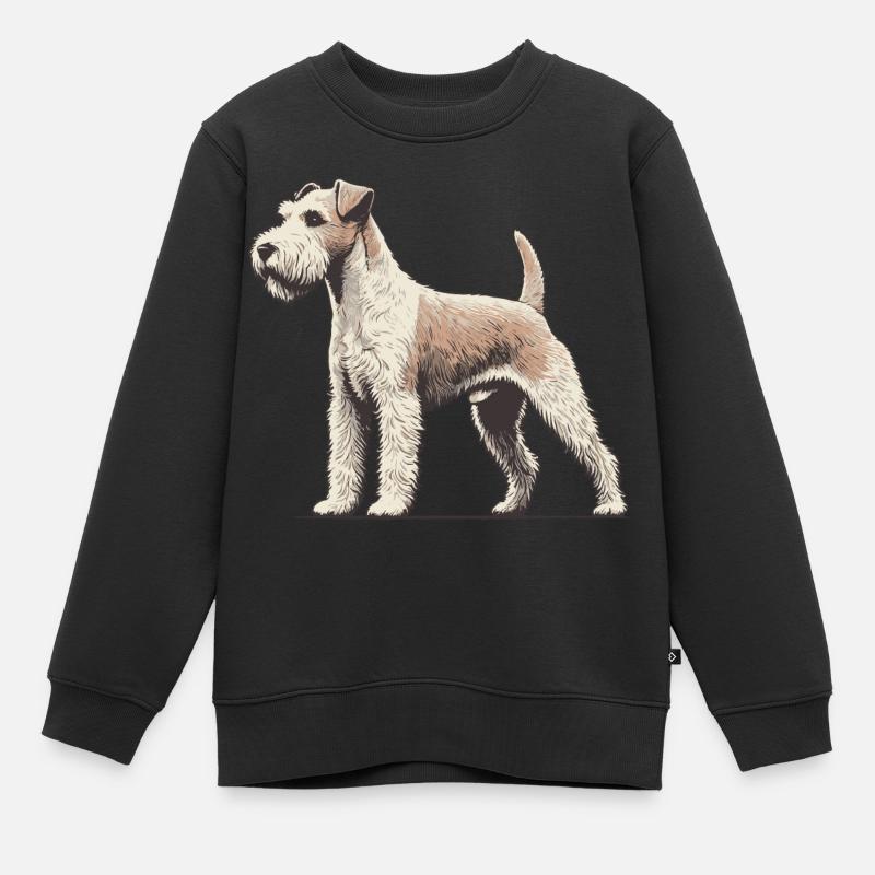 Terrier - Kids Premium Organic Sweatshirt - black