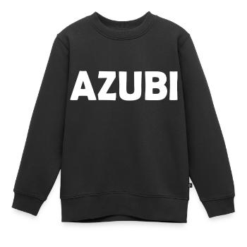 Azubi - Kinder Premium Organic Sweatshirt - Schwarz - Vorne - AI Model Kid Female (0cm)