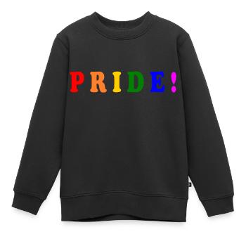 Pride - Kinder Premium Organic Sweatshirt - Schwarz - Vorne - AI Model Kid Female (0cm)