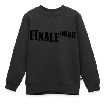 Finale | Fußball Frauenfußball Handball Turnier - Kinder Premium Organic Sweatshirt - Schwarz - Vorne - AI Model Kid Female (0cm)