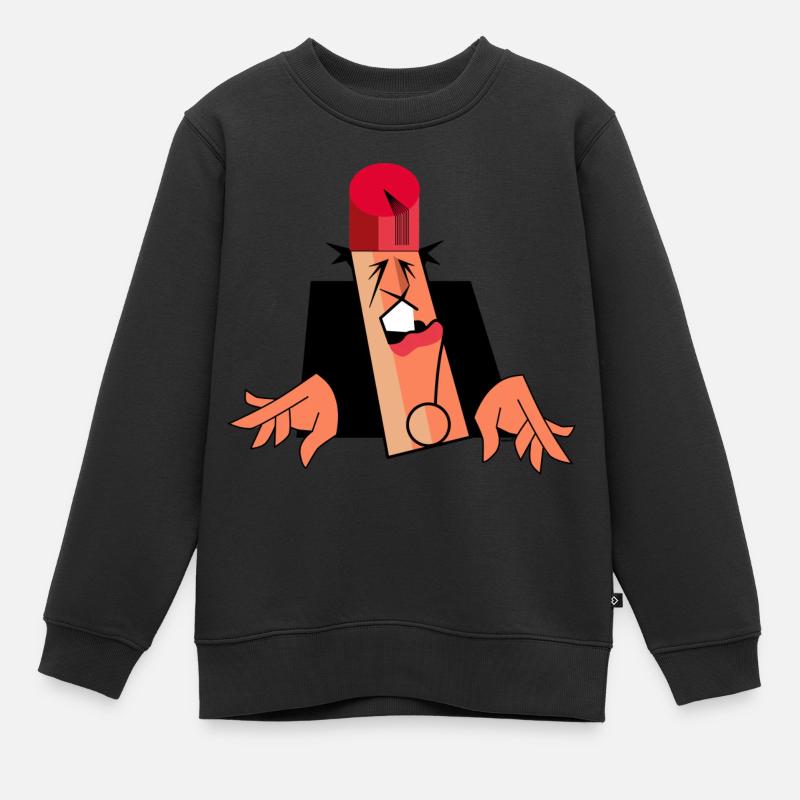 Tommy Cooper - Kids Premium Organic Sweatshirt - black