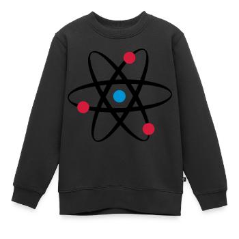 big bang atome physik - Kinder Premium Organic Sweatshirt - Schwarz - Vorne - AI Model Kid Female (0cm)