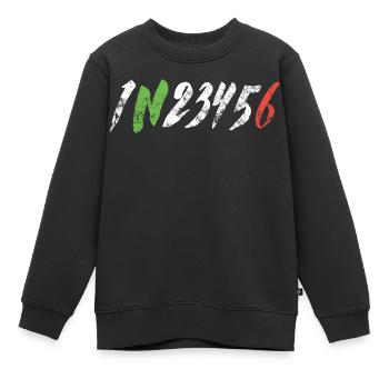 1N23456 Motorrad Gangschaltung - Adrenalin - Kinder Premium Organic Sweatshirt - Schwarz - Vorne - AI Model Kid Female (0cm)