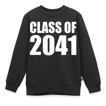 Class of 2041 - Kinder Premium Organic Sweatshirt - Schwarz - Vorne - AI Model Kid Female (0cm)