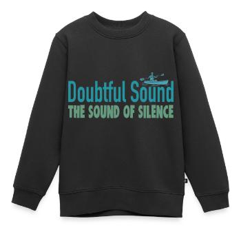 Doubtful Sound the Sound of Silence 4x4 - Kinder Premium Organic Sweatshirt - Schwarz - Vorne - AI Model Kid Female (0cm)