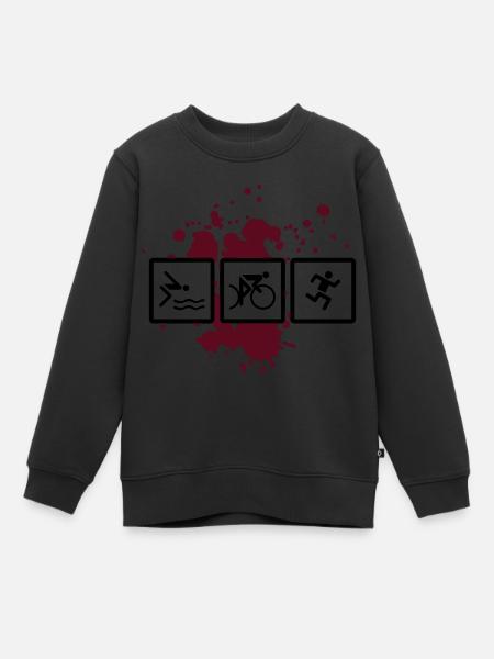- triathlon triatlon - Sweat Premium enfant bio - noir