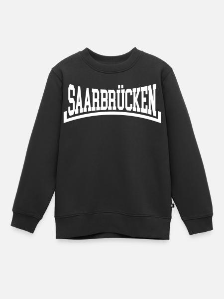 Saarbrücken - Kinder Premium Organic Sweatshirt - Schwarz