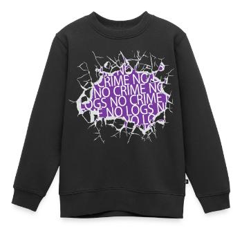 Analyste Hacker anonyme crypter mais je le fais - Sweat Premium enfant bio - noir - Devant - AI Model Kid Female (0cm)