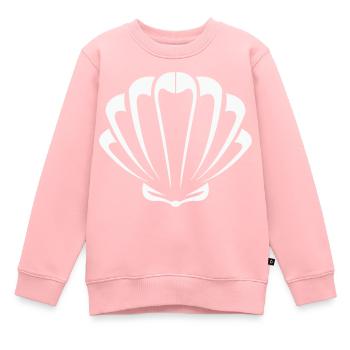 shell - Kids Premium Organic Sweatshirt - rose - Front - AI Model Kid Female (0cm)