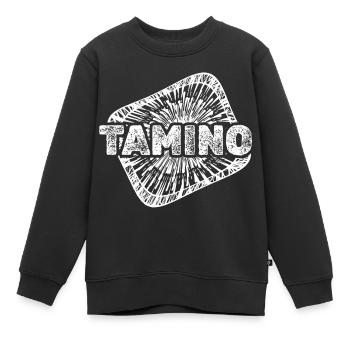 Tamino als Geburt - Kinder Premium Organic Sweatshirt - Schwarz - Vorne - AI Model Kid Female (0cm)