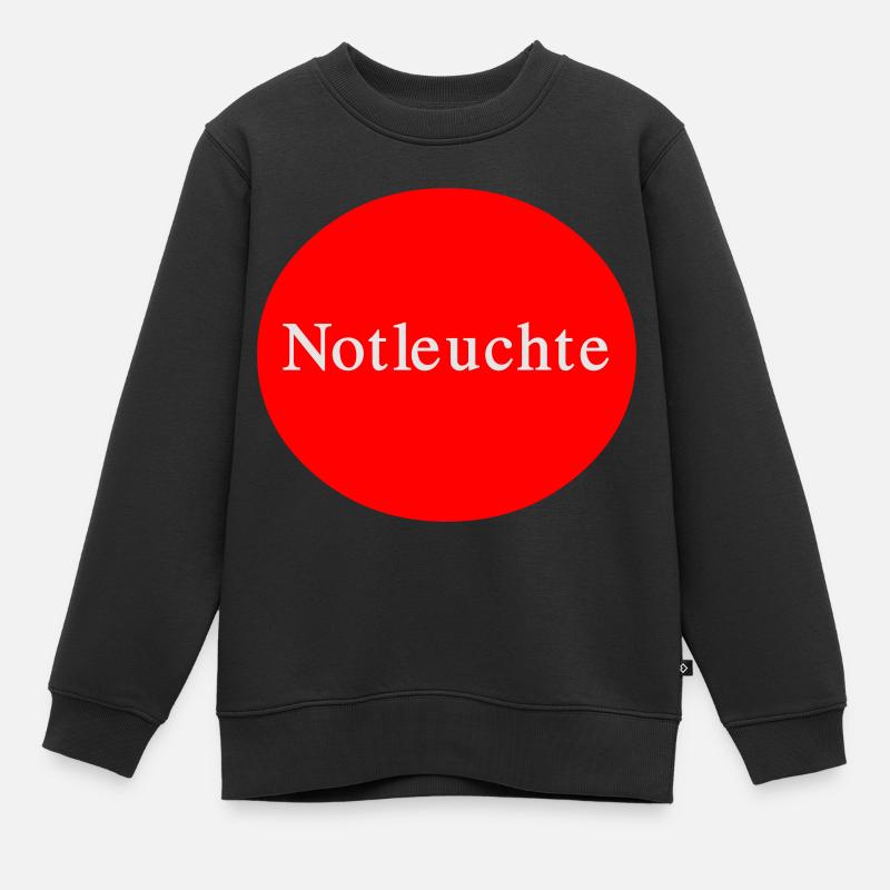 Emergency - Premium børne sweatshirt økologisk - sort
