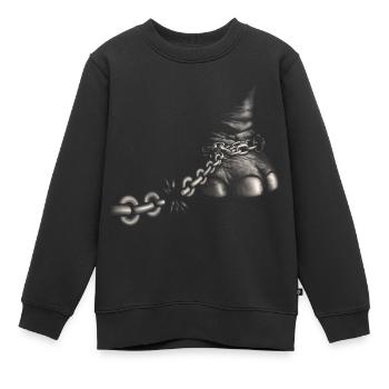Animal Liberation - Sweat Premium enfant bio - noir - Devant - AI Model Kid Female (0cm)