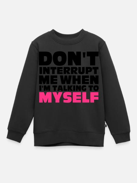 Funny - Sweat Premium enfant bio - noir