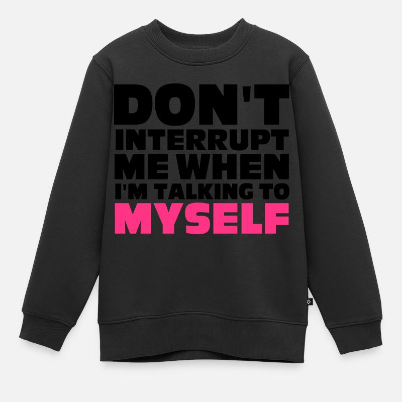 Funny - Sweat Premium enfant bio - noir