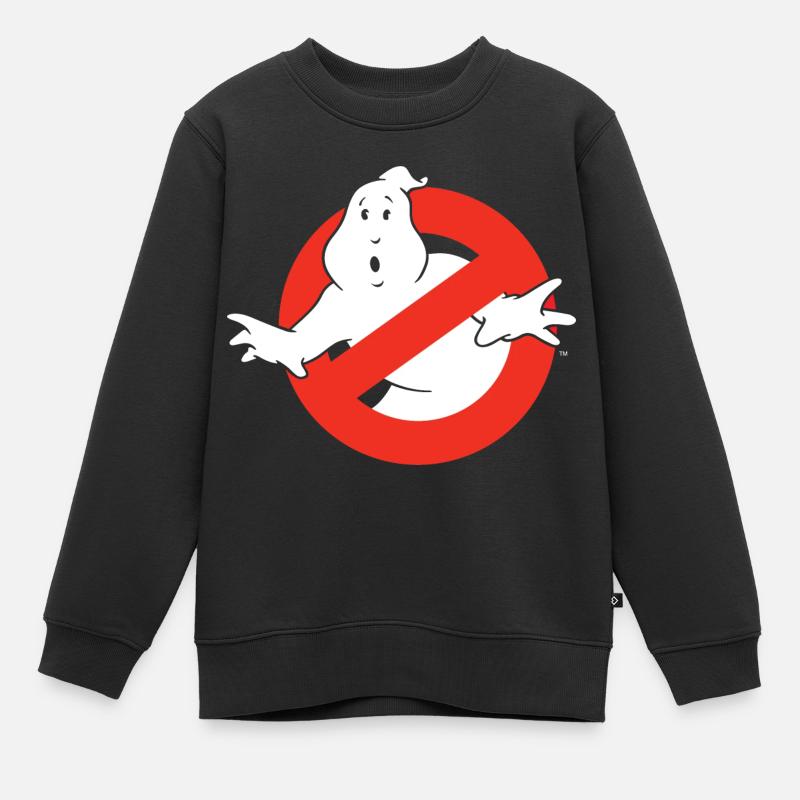 Ghostbusters Logo - Kinder Premium Organic Sweatshirt - Schwarz